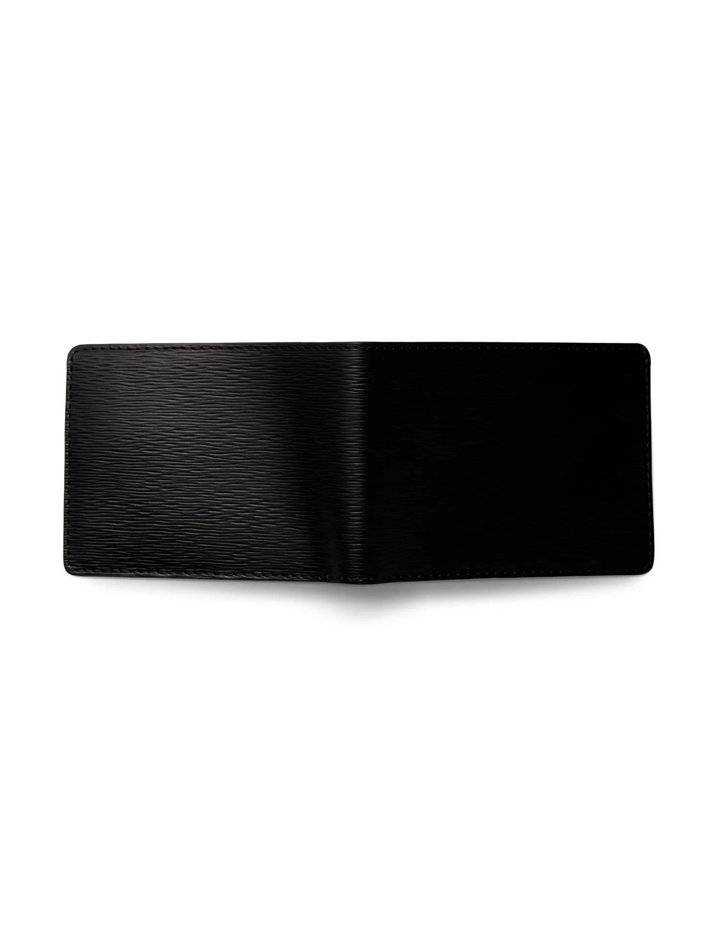 David August Luxury Genuine Epi Leather Bi-Fold Wallet
