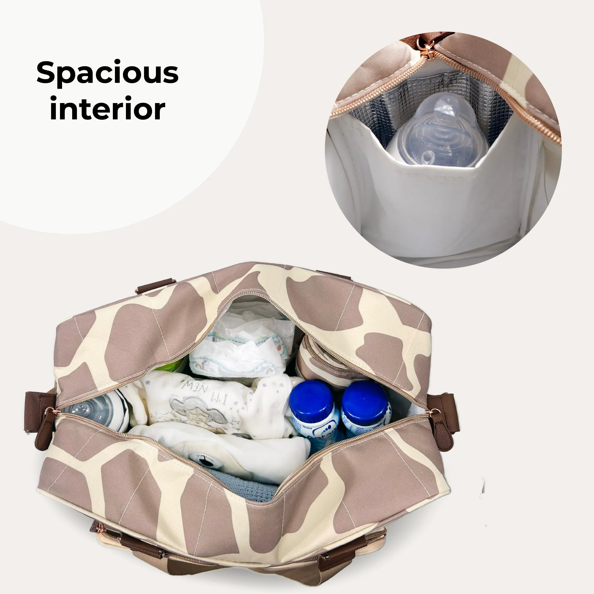 Deluxe Changing Bag - Giraffe
