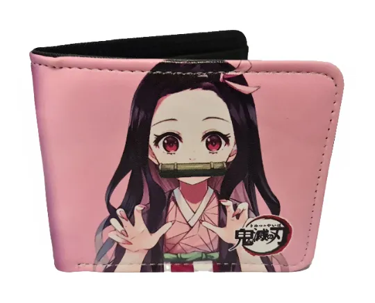Demon Slayer Anime Wallet - Nezuko Kamado - Premium PVC Leather