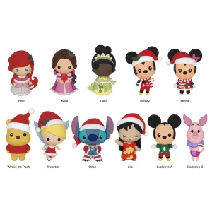 Disney Christmas Collectible 3D Bag Clip Series 26 - Mystery Bag