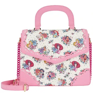 Disney Princess Floral Tattoo Crossbody Bag