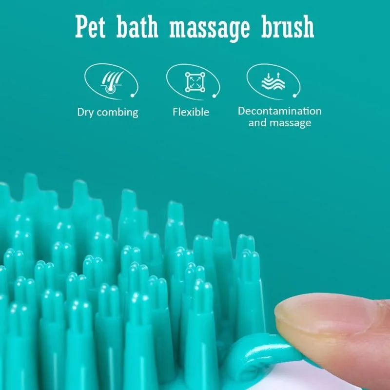Dogs/Cats Bathing Brush/Comb Combo