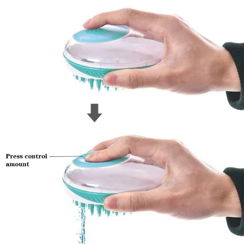 Dogs/Cats Bathing Brush/Comb Combo