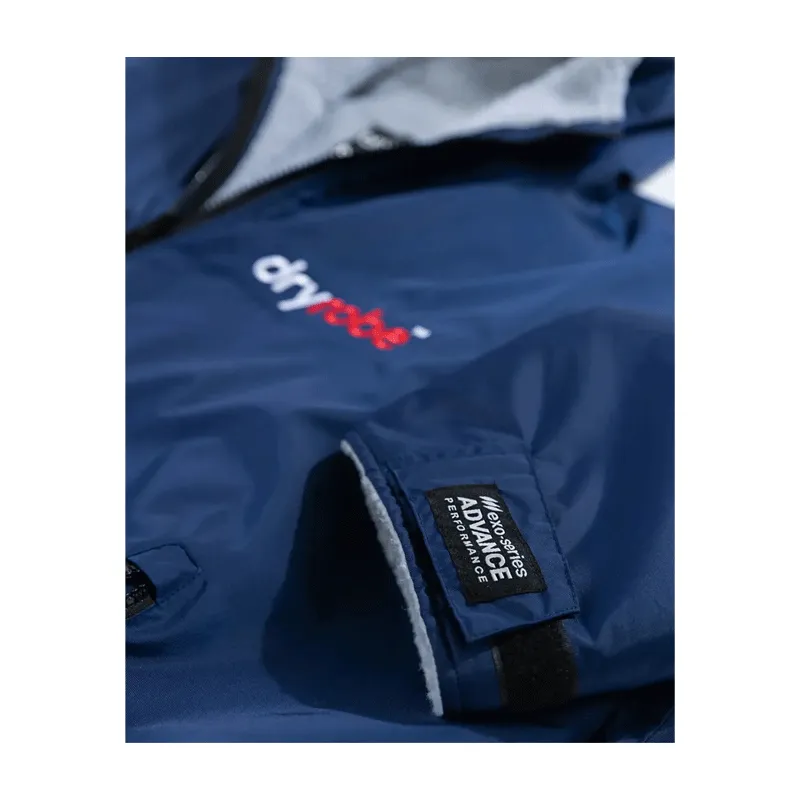 Dryrobe - Advanced Long Sleeve V3 - Navy Blue/Grey