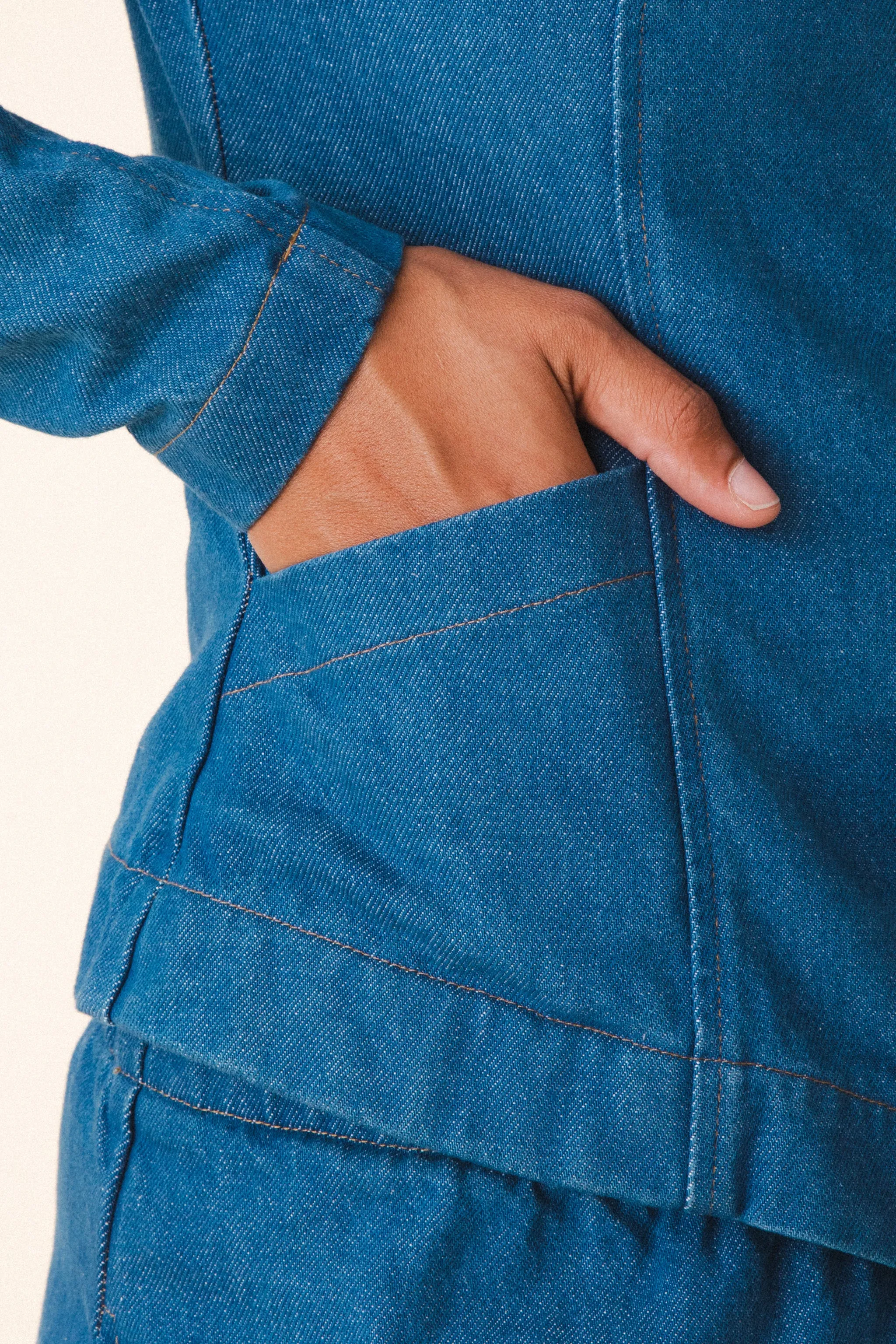 Dune Jacket in Toughskin Blue