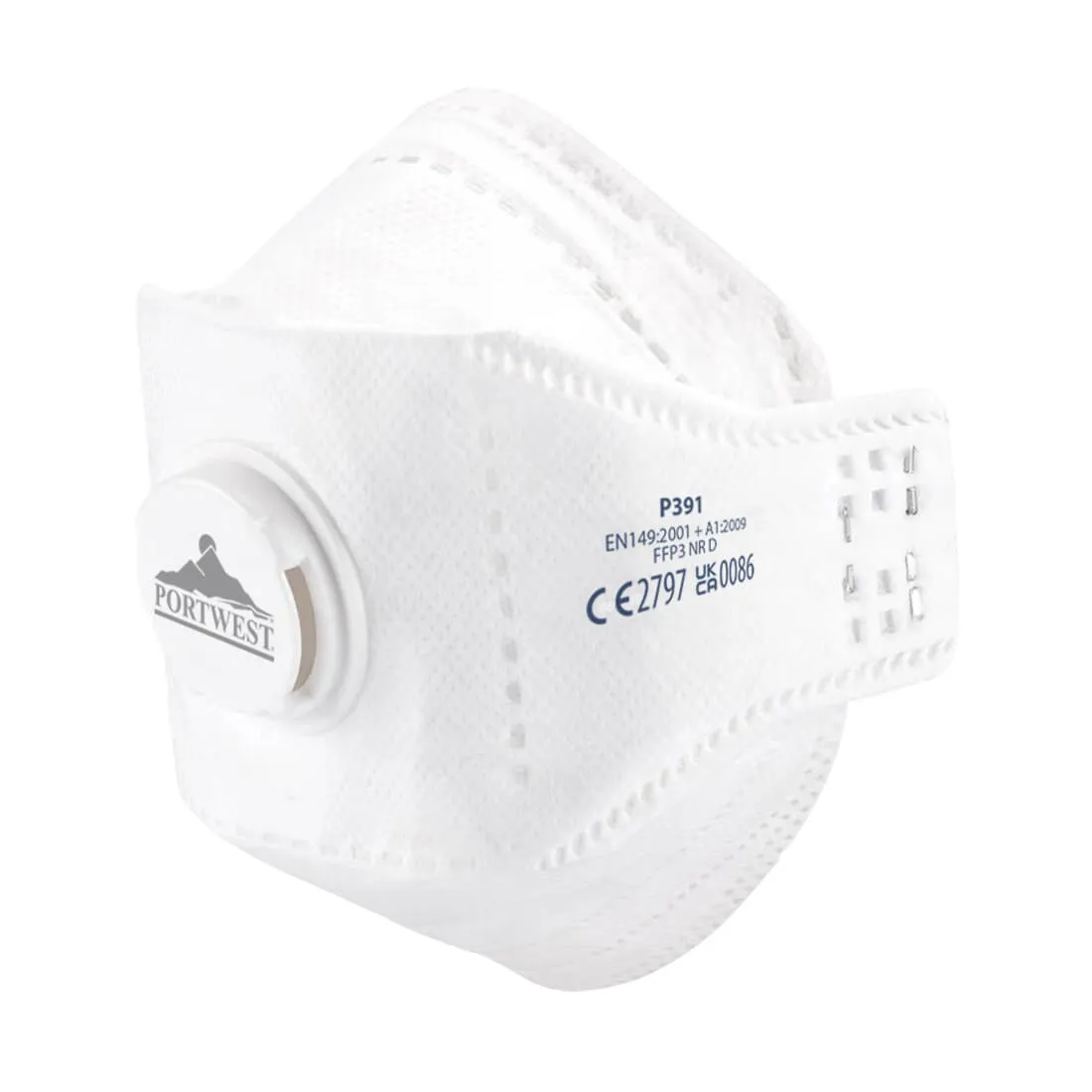 EAGLE FFP3 Valved Dolomite Fold Flat Respirator (P391)