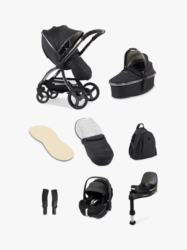 egg3 Luxury Bundle with Maxi-Cosi Pebble 360 Pro Car Seat   Base