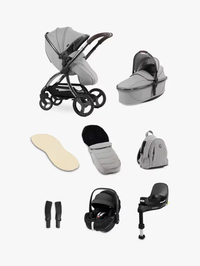 egg3 Luxury Bundle with Maxi-Cosi Pebble 360 Pro Car Seat   Base