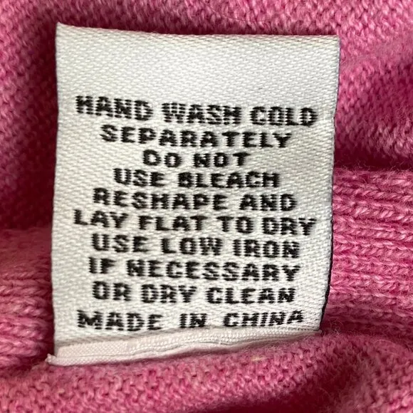 Elliott Lauren Cashmere Cotton Sweater Barbie Pink Work Quiet Luxury Old Money-M