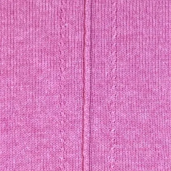 Elliott Lauren Cashmere Cotton Sweater Barbie Pink Work Quiet Luxury Old Money-M