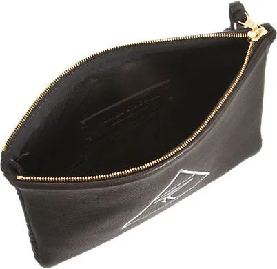 Embroidered Eye of Horus Pouch