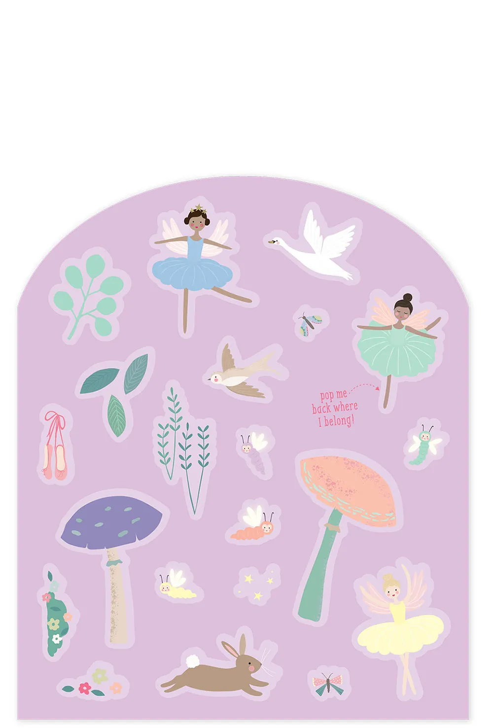 Enchanted Ballerina Stick and Play Set