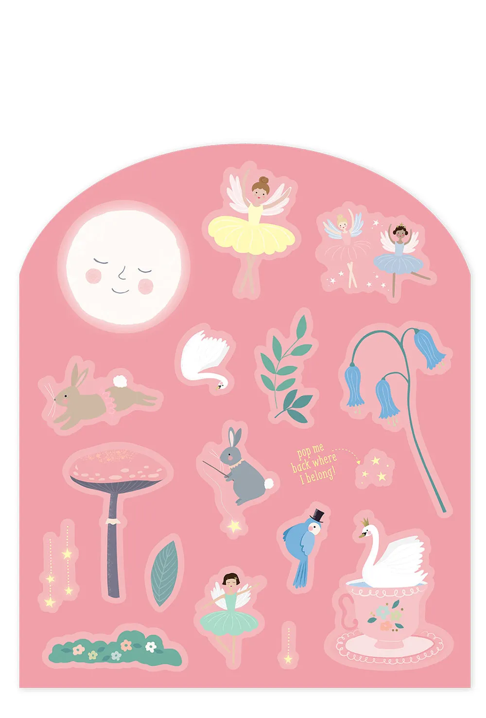 Enchanted Ballerina Stick and Play Set