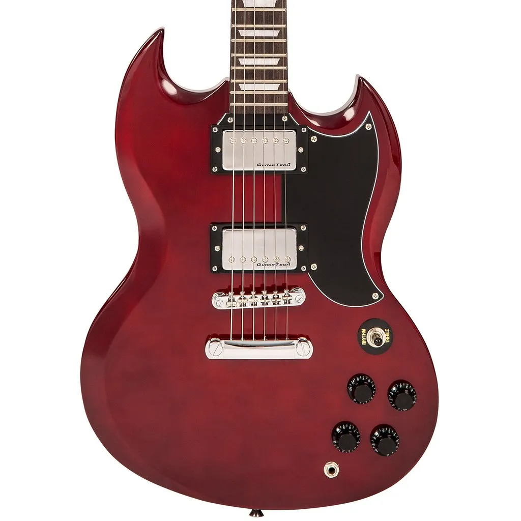 Encore EBP-E69CR Electric Guitar Pack Cherry Red