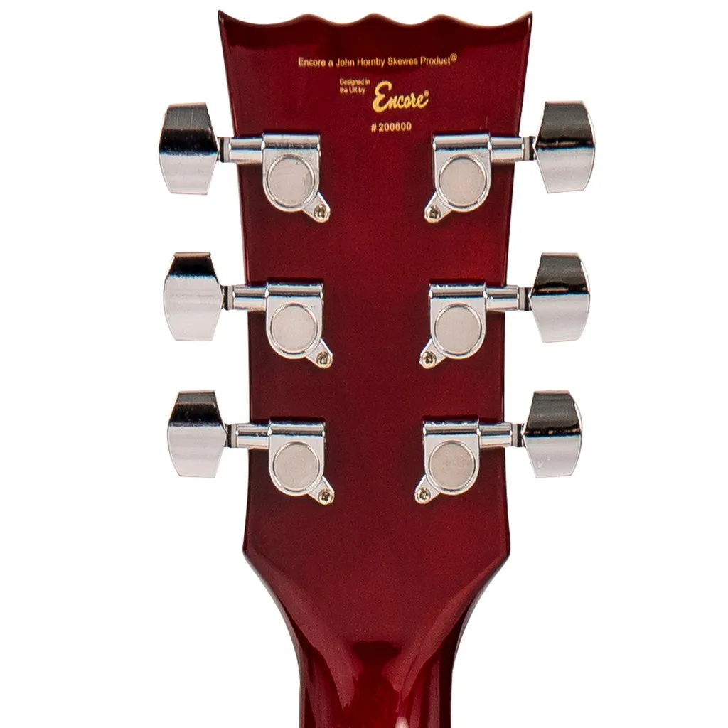 Encore EBP-E69CR Electric Guitar Pack Cherry Red