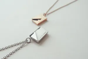 Envelope Locket | Necklace | Personalise