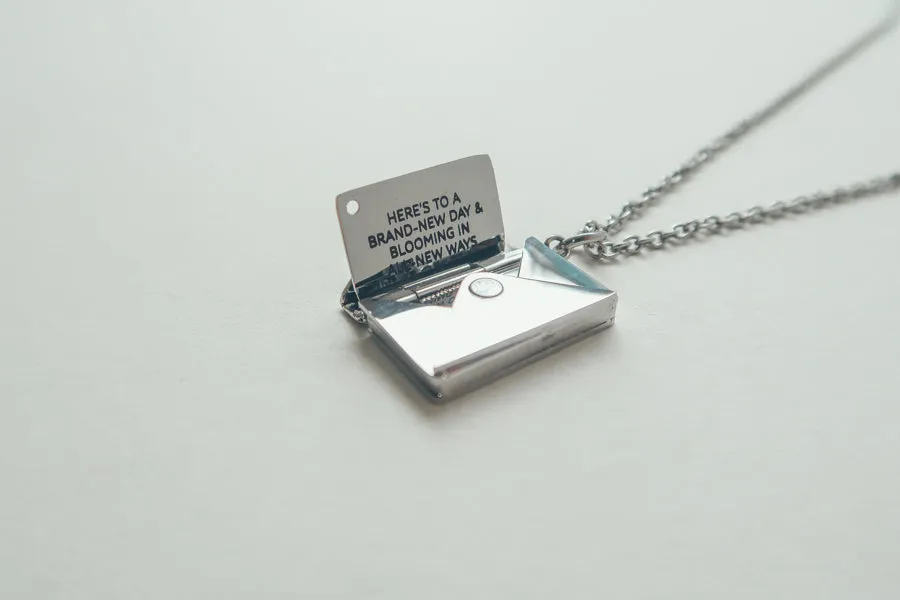 Envelope Locket | Necklace | Personalise