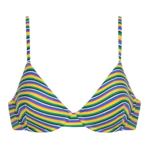 Escape Stripe Dainty Bikini Top