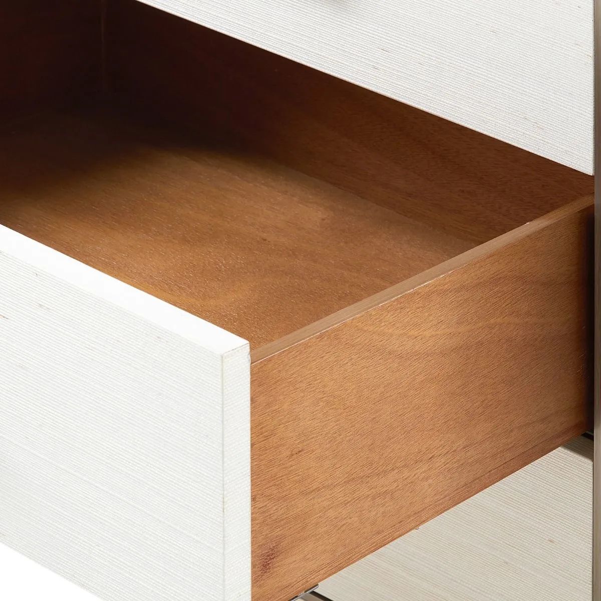 Ethan 3-Drawer End Table / Sand White