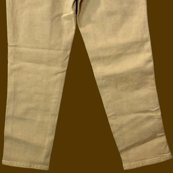 Everlane The Utility Cheeky Jean Tan Organic Cotton Ridged Denim Women's 26 NWT