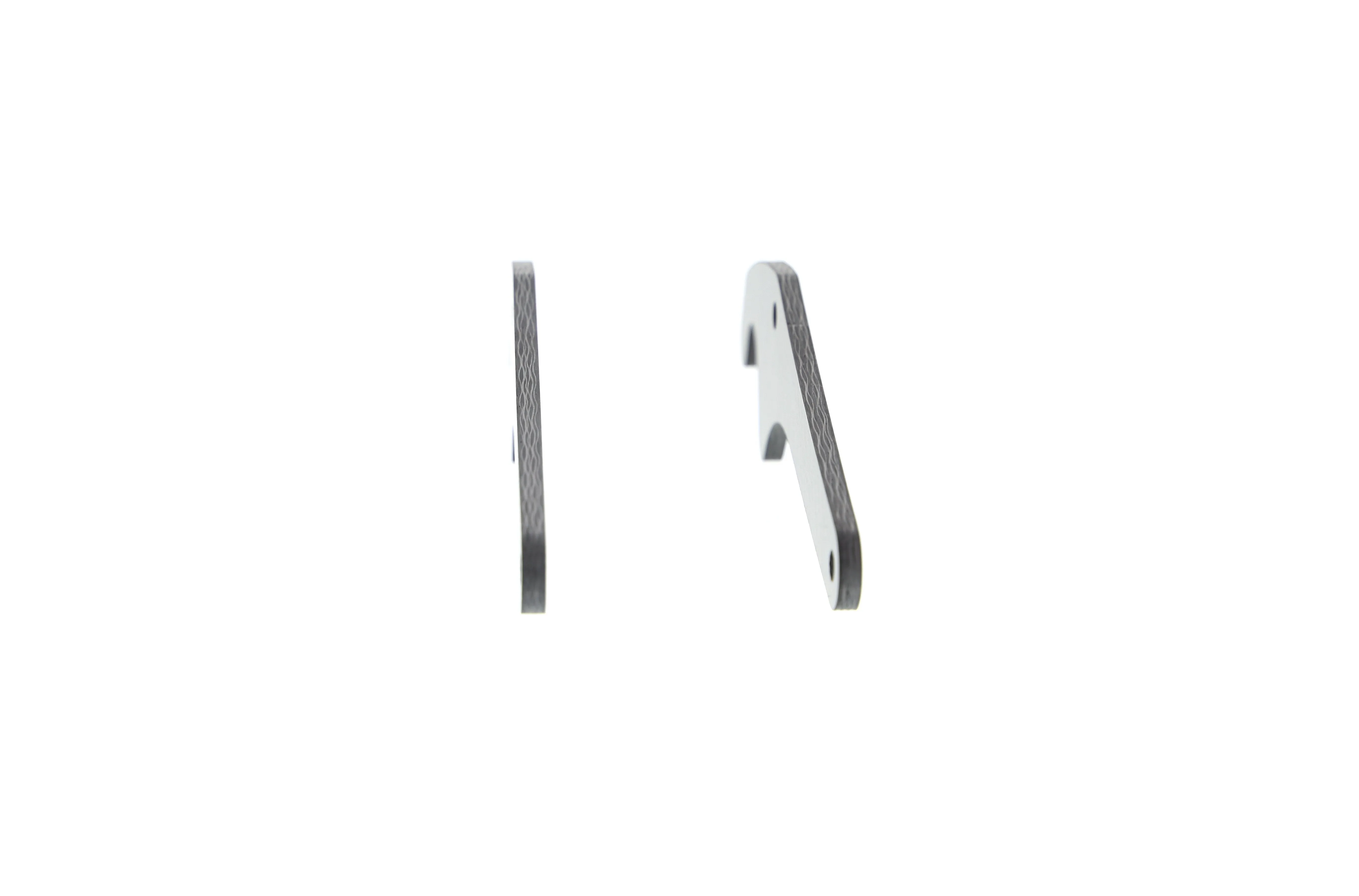 Evotech Carbon Fibre Paddock Stand Plates - Yamaha YZF-R1M (2020 )