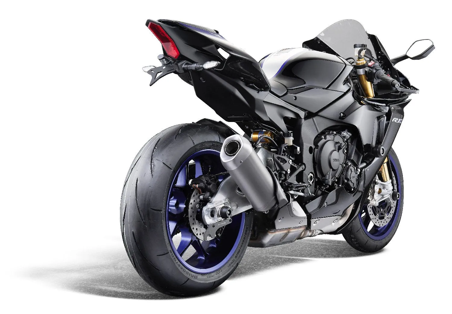 Evotech Carbon Fibre Paddock Stand Plates - Yamaha YZF-R1M (2020 )