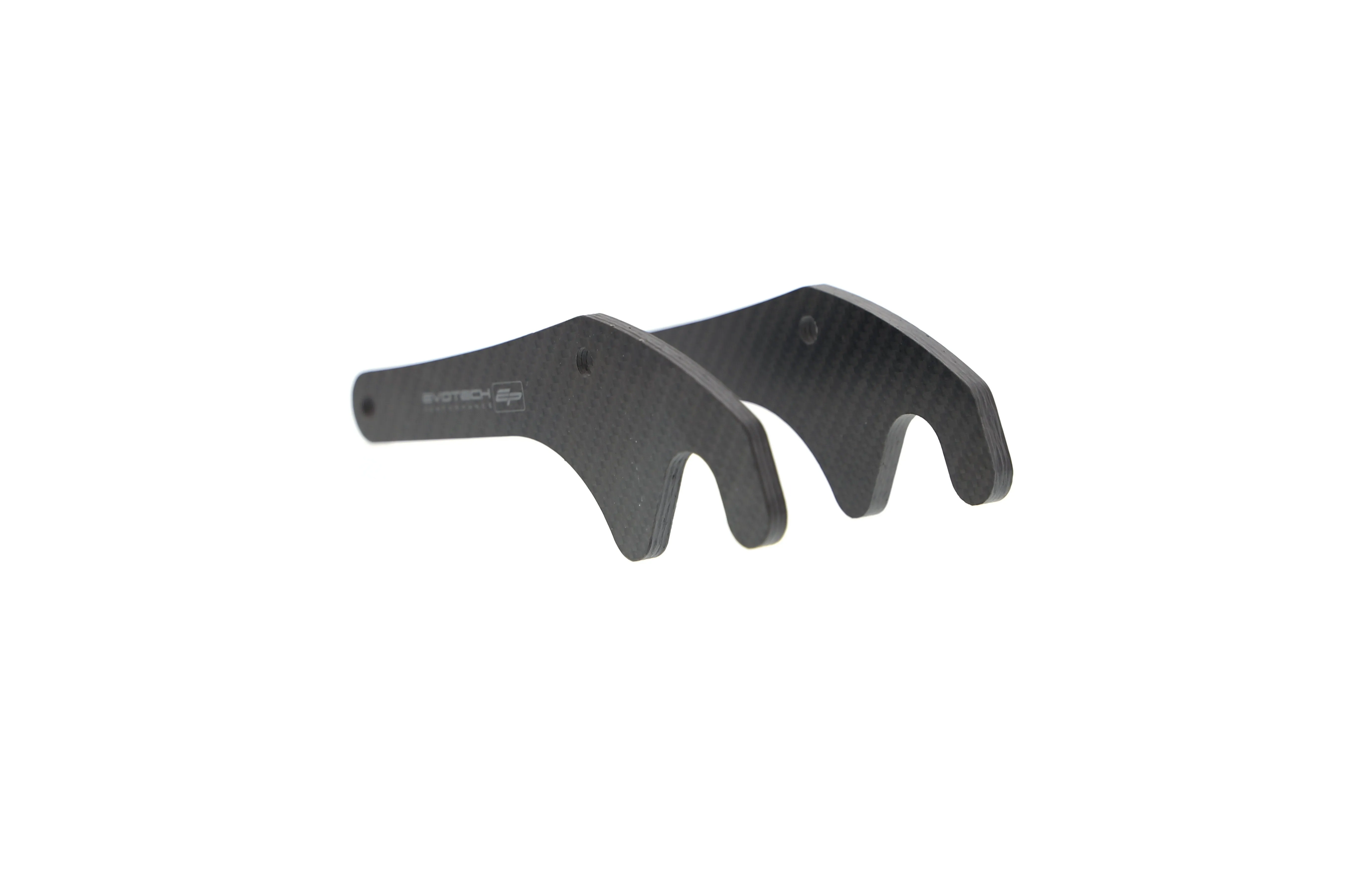 Evotech Carbon Fibre Paddock Stand Plates - Yamaha YZF-R1M (2020 )