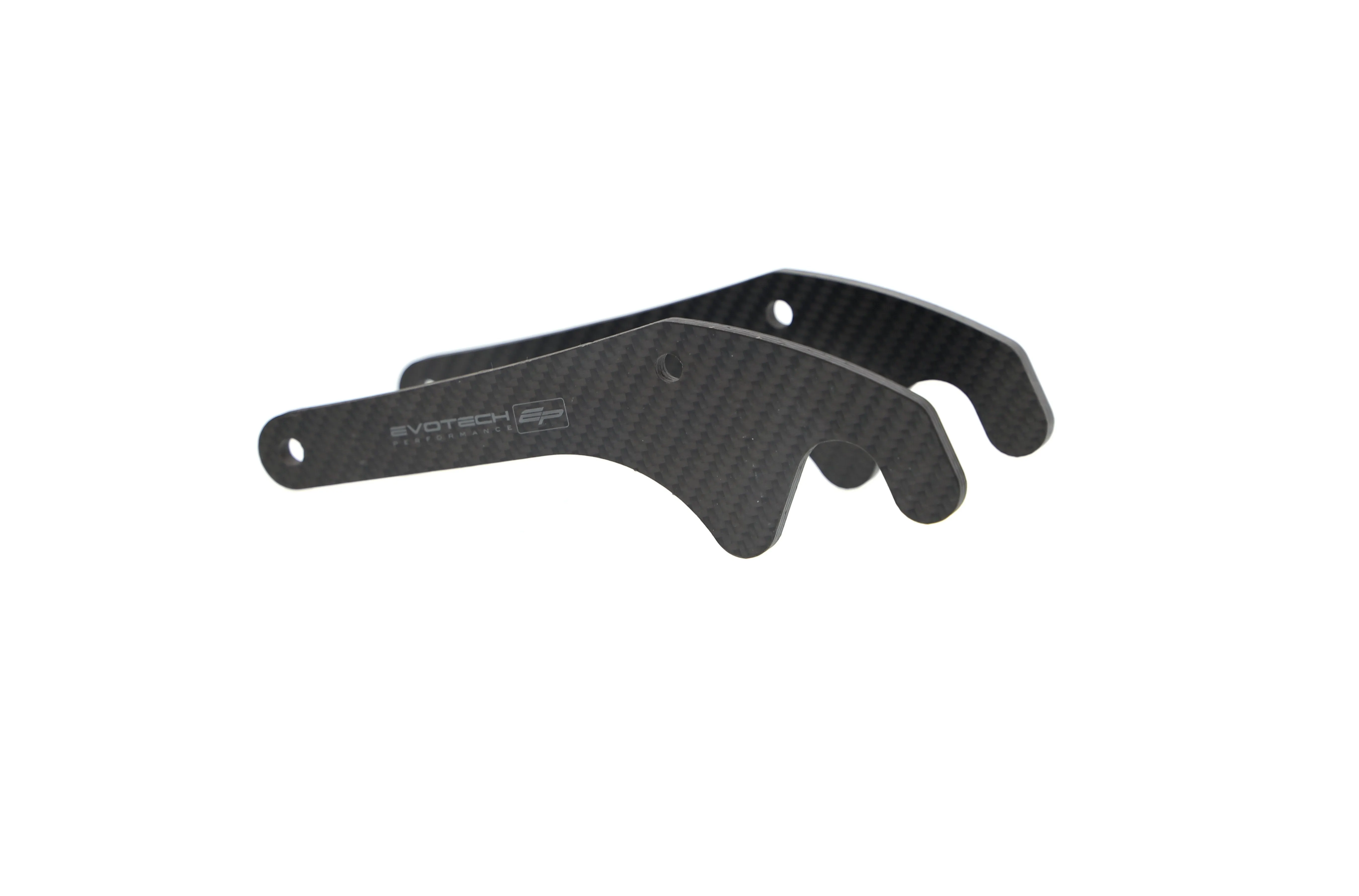 Evotech Carbon Fibre Paddock Stand Plates - Yamaha YZF-R1M (2020 )
