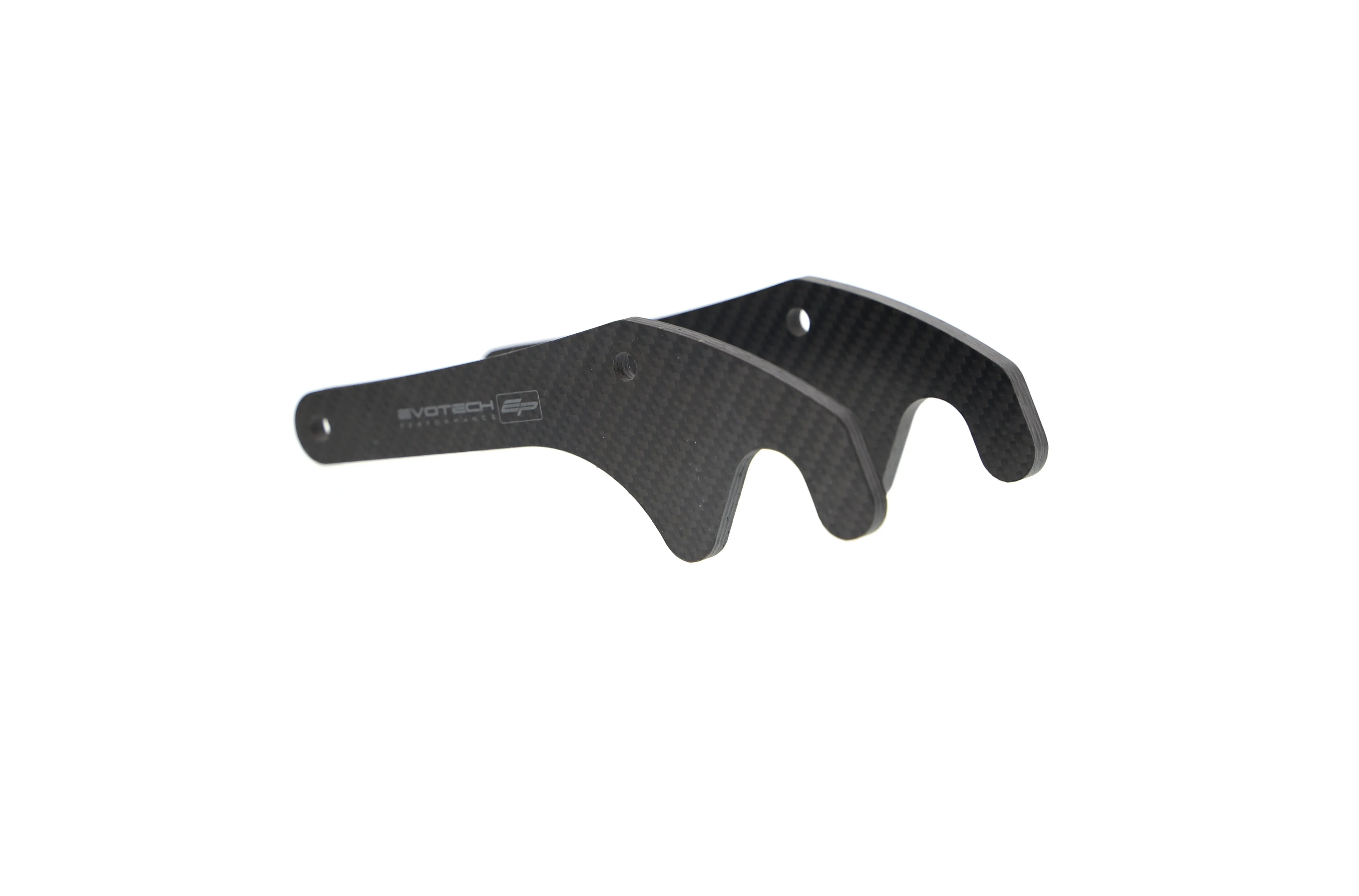 Evotech Carbon Fibre Paddock Stand Plates - Yamaha YZF-R1M (2020 )