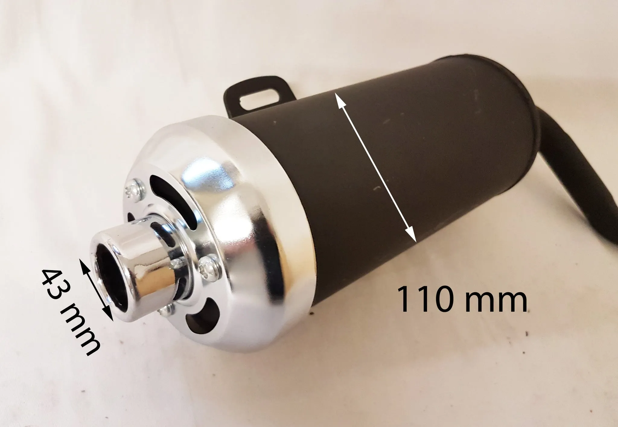 EX065 EXHAUST MUFFLER FOR GY6 200CC I-GO UTILITY FARM TIPPING QUAD BIKE ATV