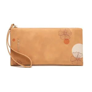 Extended Half-fold Printed Wrist Wallet