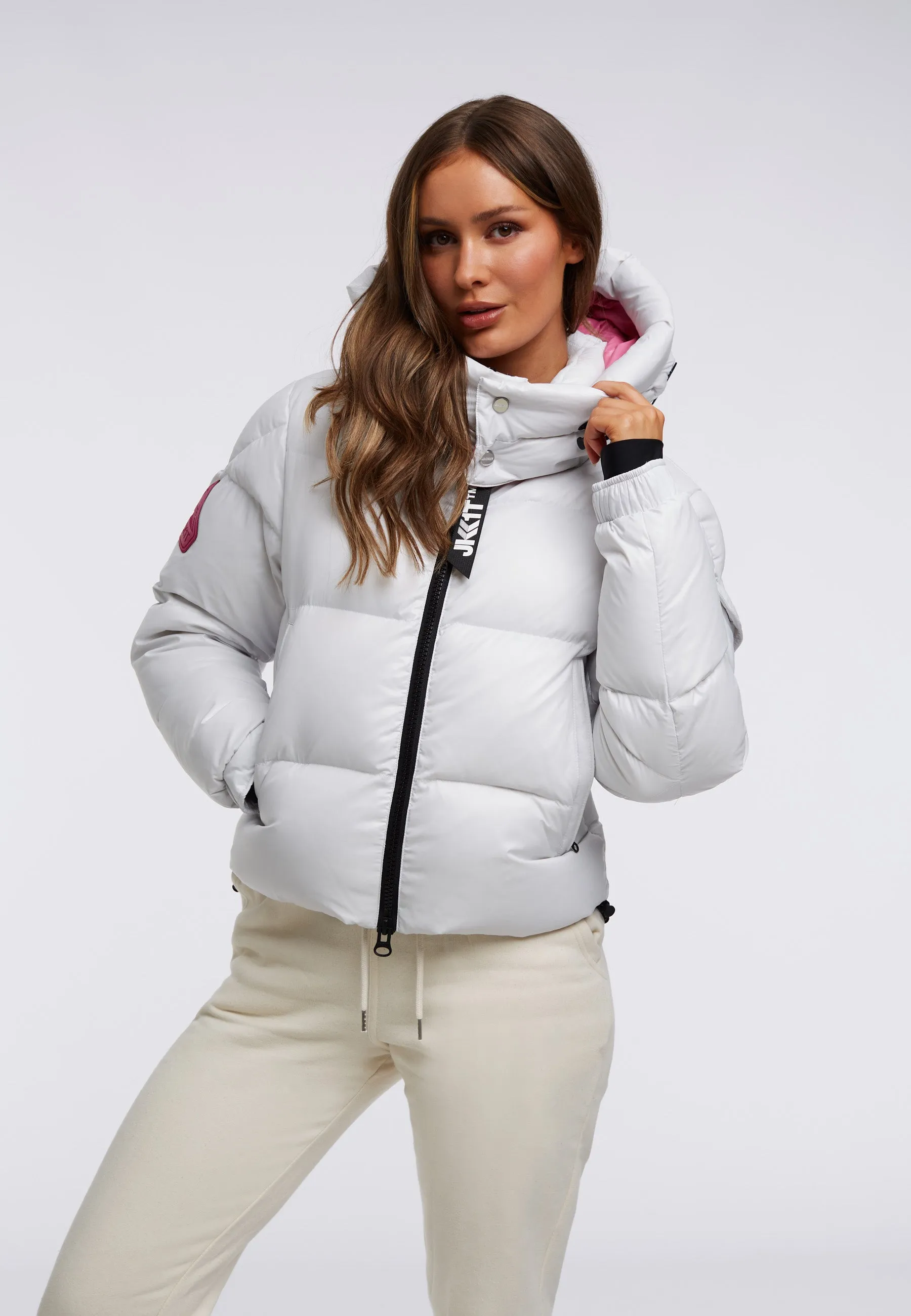 EZ Puffer Racer Hooded Jacket
