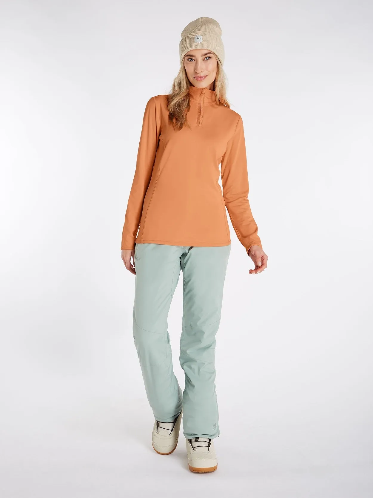 Fabriz 1/4 Zip Top Skivvy