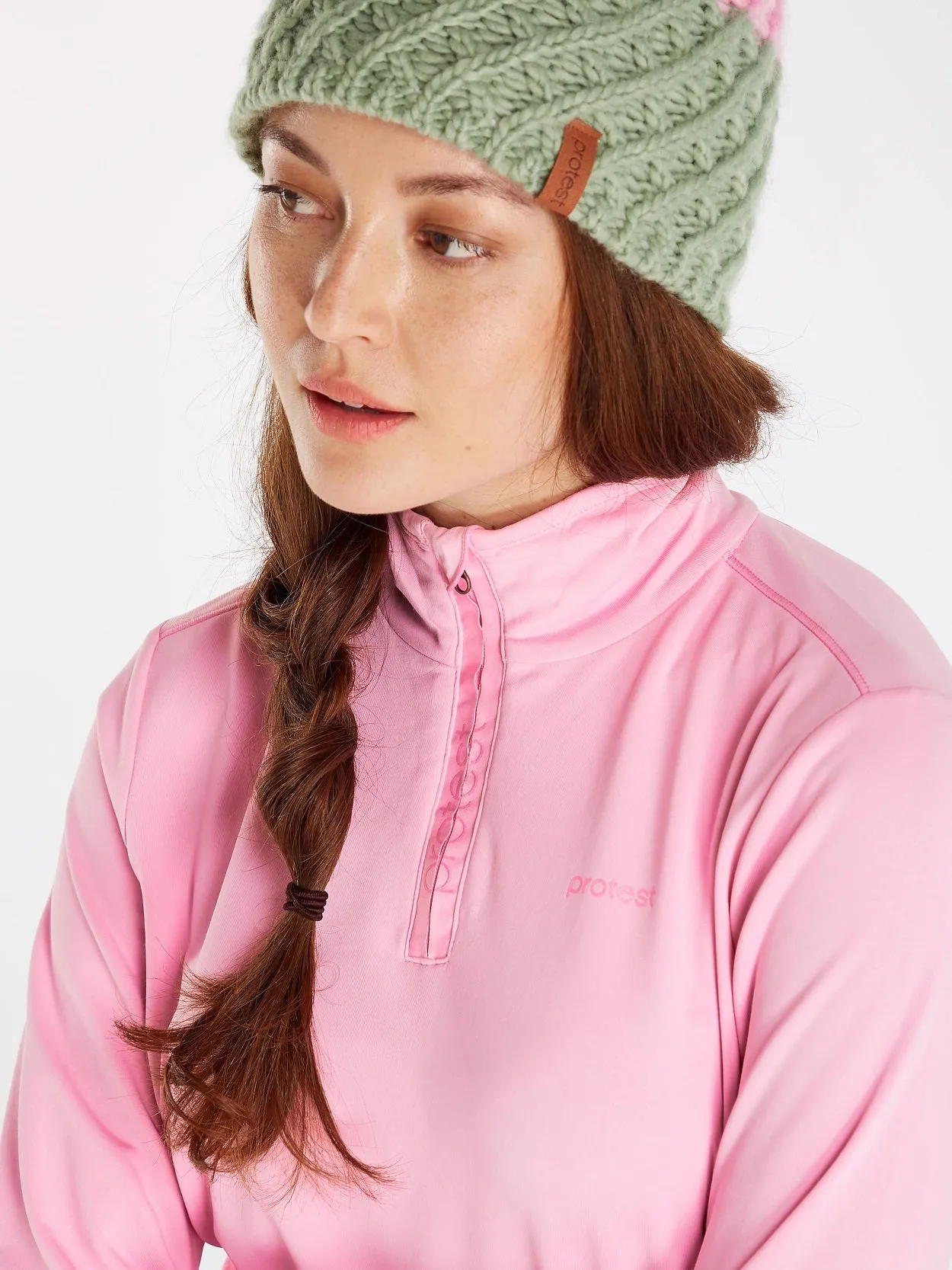 Fabriz 1/4 Zip Top Skivvy