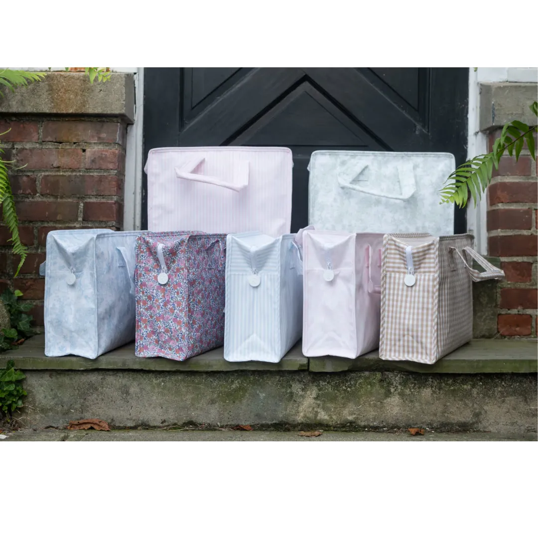 Fancy Toile Blue Girl Bundle