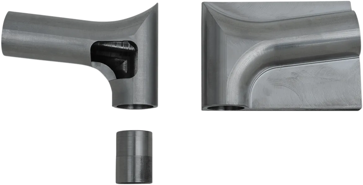 Fat Baggers, Inc. 909216 1-1/4in. EZ Install Handlebar Kit with Pointed Top Handlebars - Chrome