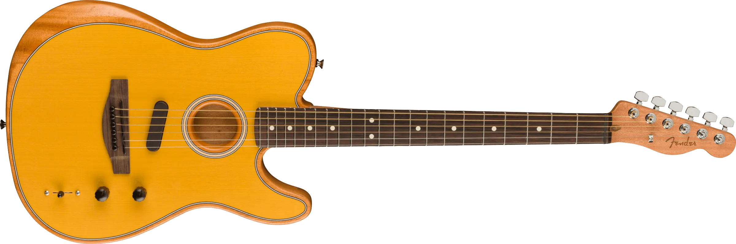 Fender Acoustasonic® Player Telecaster®, Rosewood Fingerboard, Butterscotch Blonde