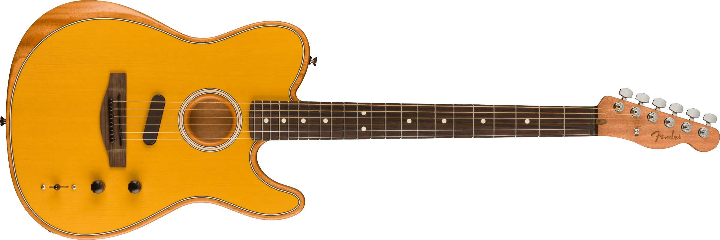 Fender Acoustasonic® Player Telecaster®, Rosewood Fingerboard, Butterscotch Blonde