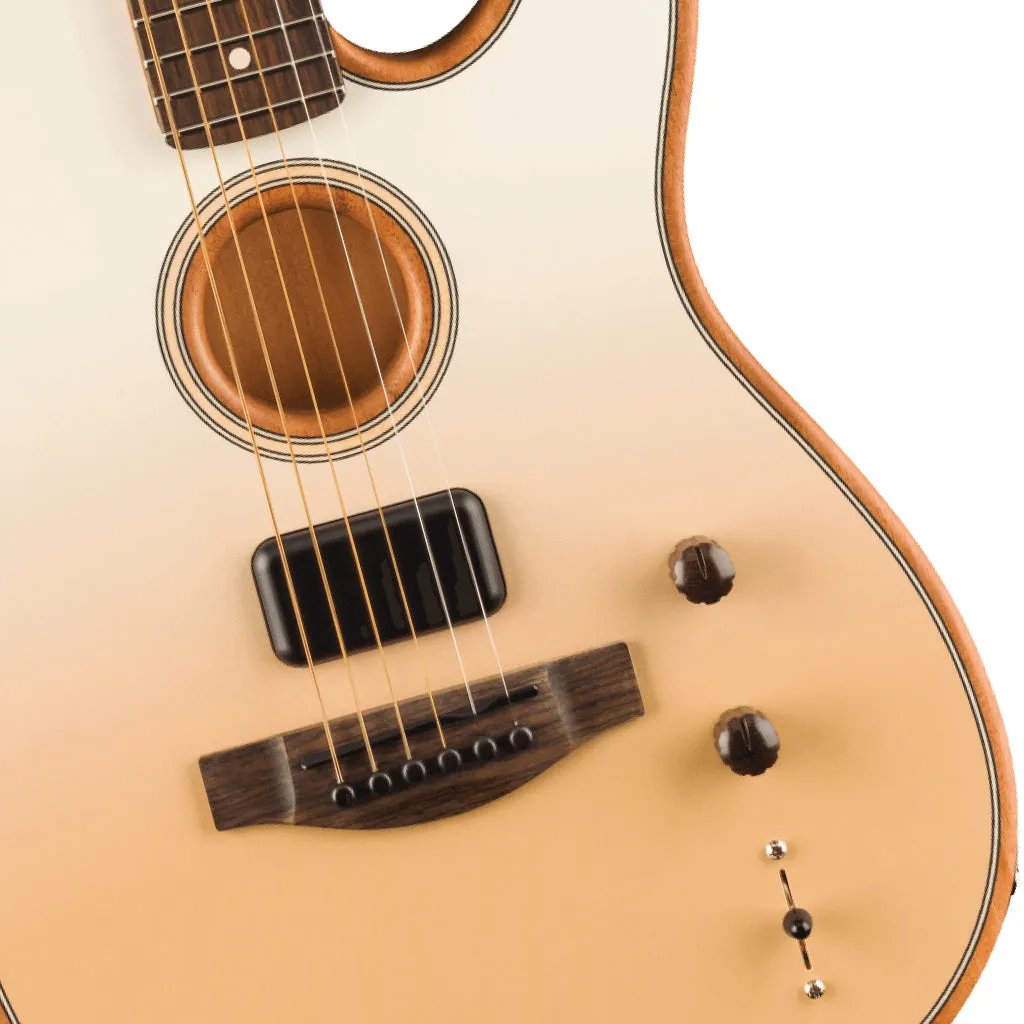Fender Finneas Signature Acoustasonic Player Telecaster with Rosewood Fingerboard - Cappuccino Fade