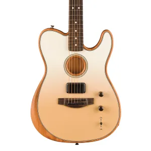 Fender Finneas Signature Acoustasonic Player Telecaster with Rosewood Fingerboard - Cappuccino Fade