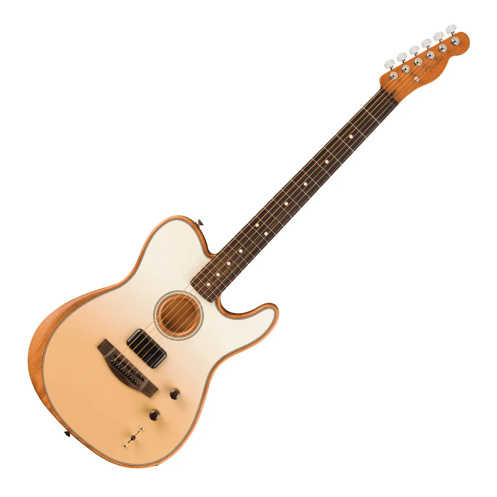 Fender Finneas Signature Acoustasonic Player Telecaster with Rosewood Fingerboard - Cappuccino Fade