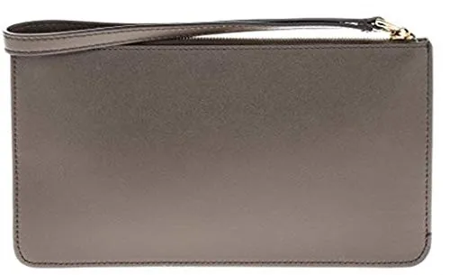 Fendi Asphalt Gray Rainbow Collection Women's Calfskin Clutch Wristlet 8m0341