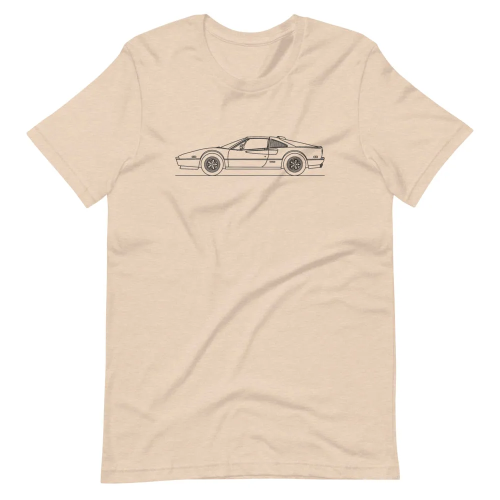 Ferrari 308 GTS silhouette T-shirt