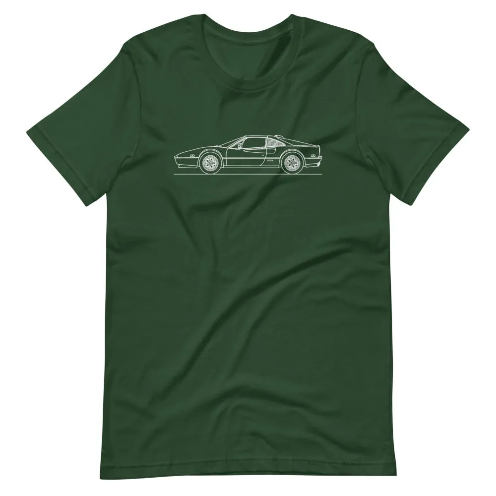 Ferrari 308 GTS silhouette T-shirt