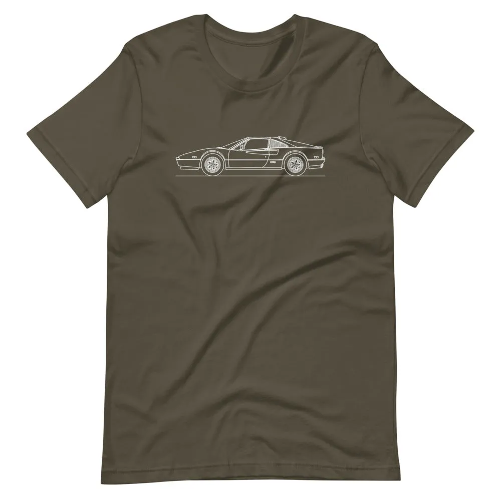 Ferrari 308 GTS silhouette T-shirt