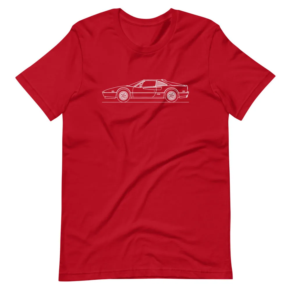 Ferrari 308 GTS silhouette T-shirt