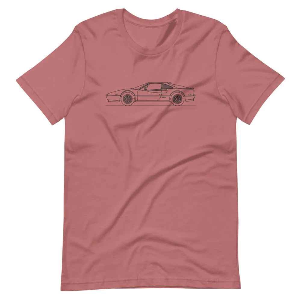 Ferrari 308 GTS silhouette T-shirt