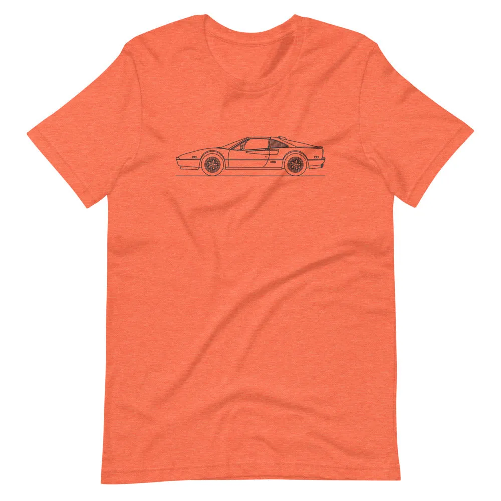 Ferrari 308 GTS silhouette T-shirt