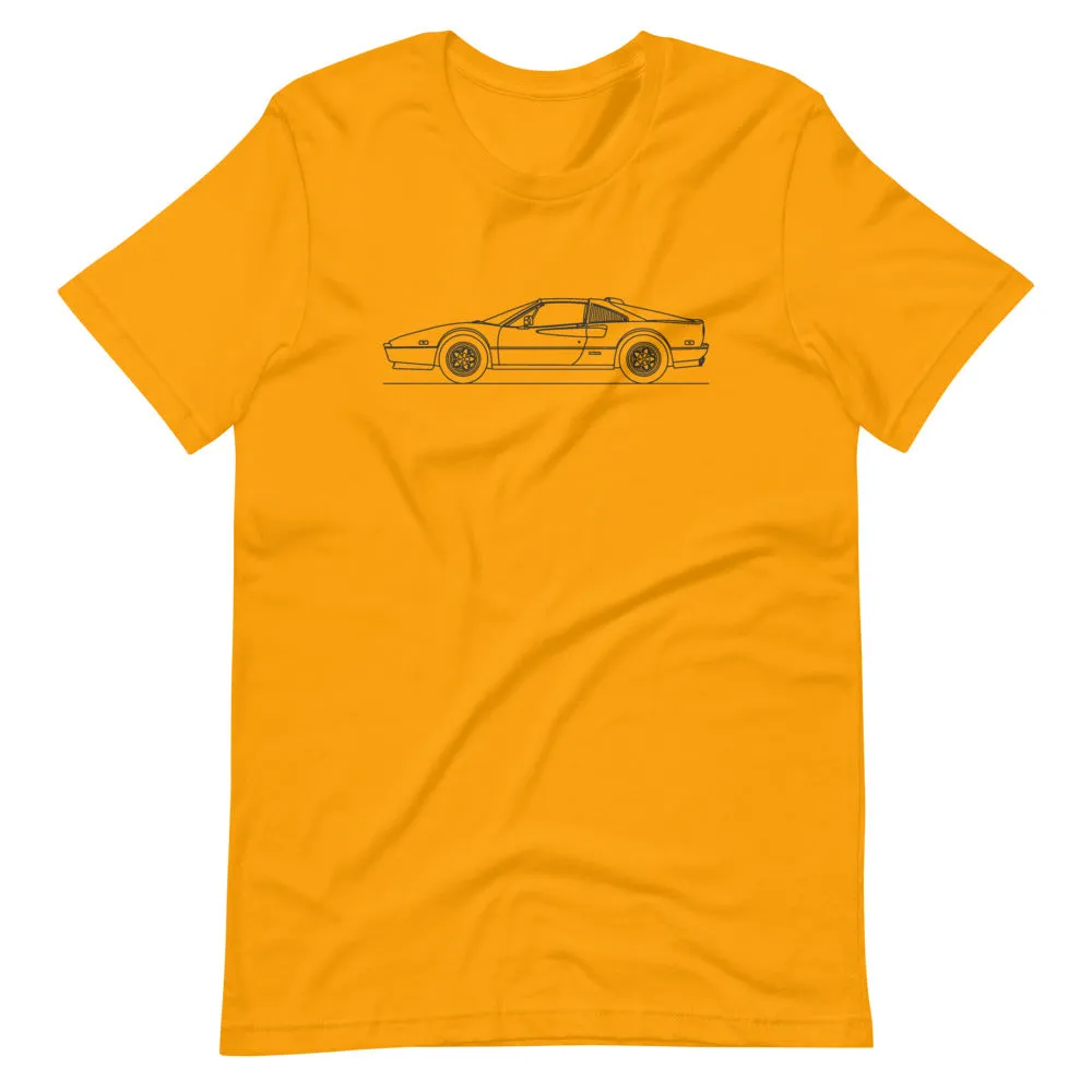 Ferrari 308 GTS silhouette T-shirt
