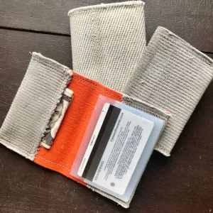 Fire Hose Bi-Fold Wallet